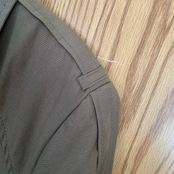 Votre Nom trench coat, quality, lined, belted, pockets, tan, double breasted, XL - Picture 9 of 15